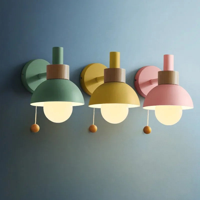 Applique LED Macaron Colorée