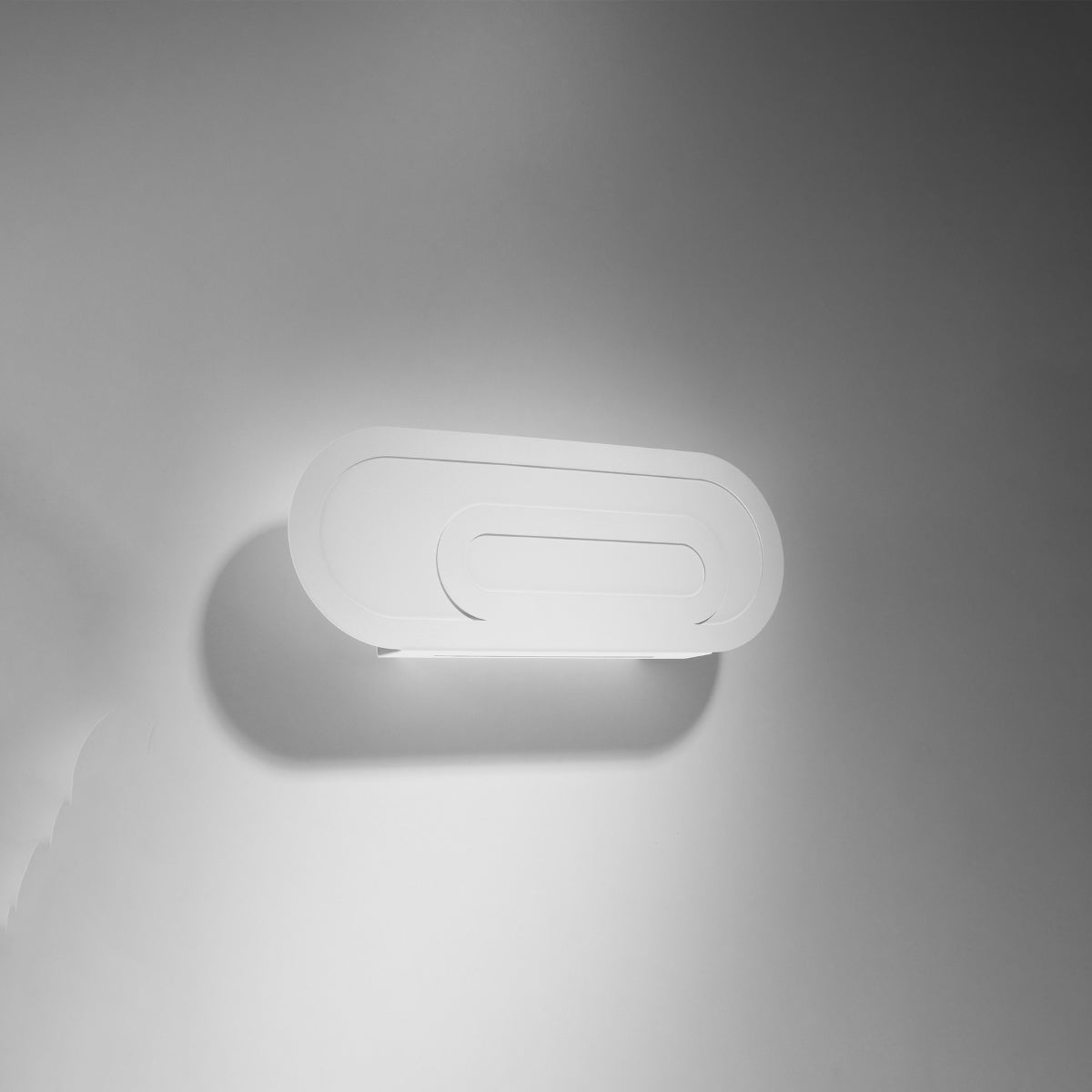 Applique Ligne Pure Acier Blanc