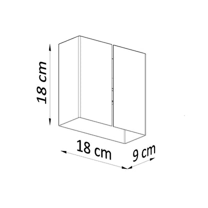 Applique Linea Blanche