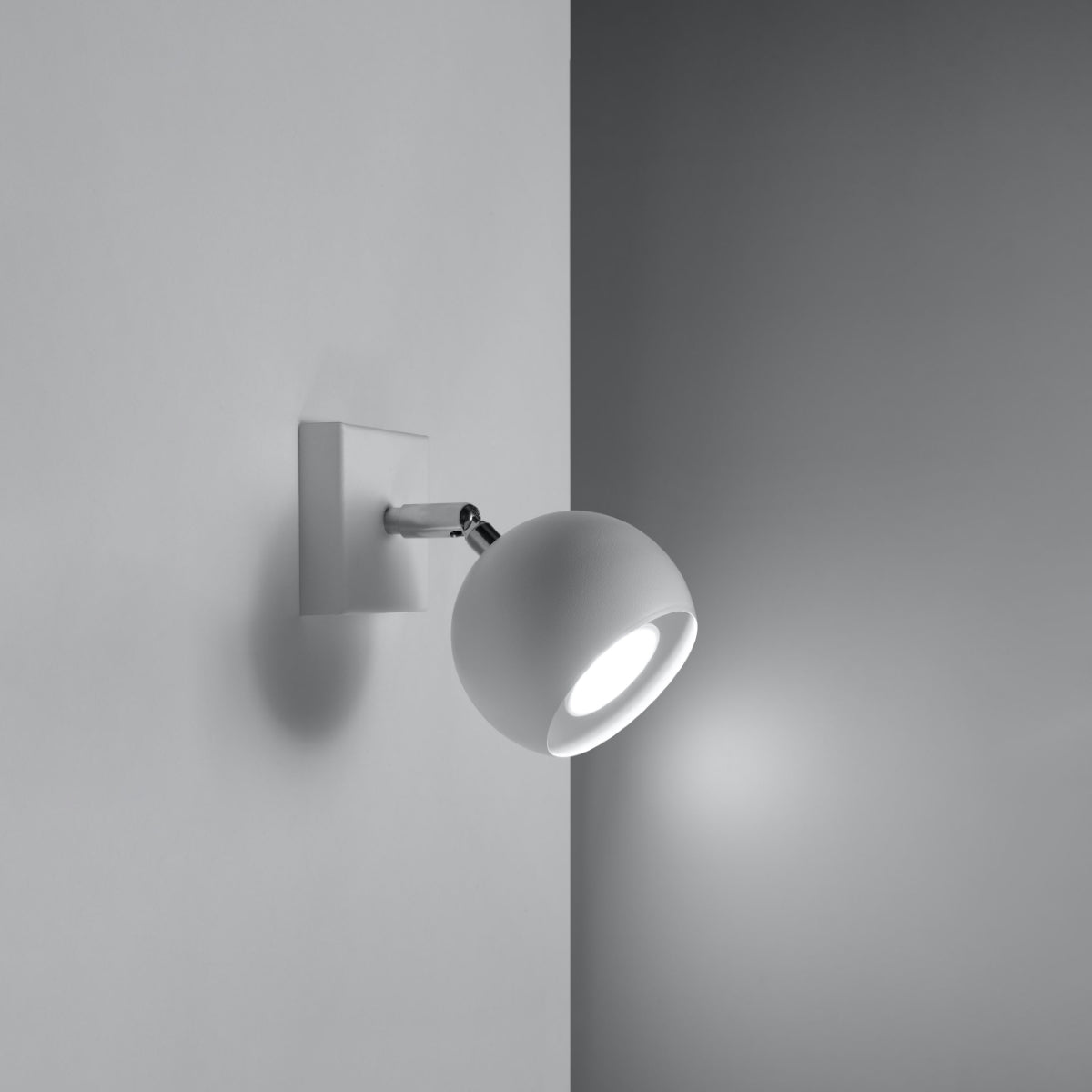 Applique Oculaire Spot Orientable Blanche