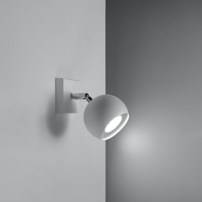 Applique Oculaire Spot Orientable Blanche