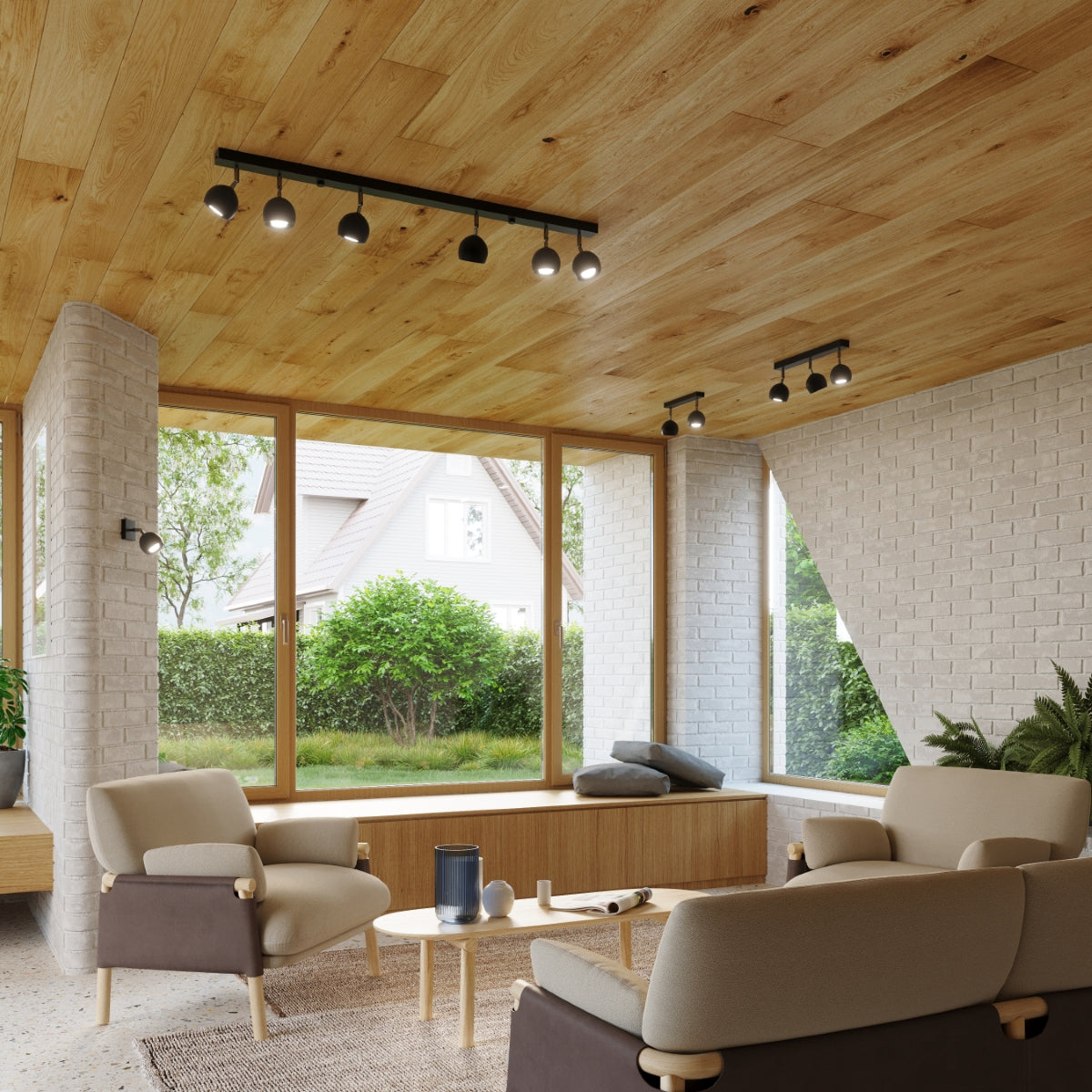 Applique Oculaire Spot Orientable Noire