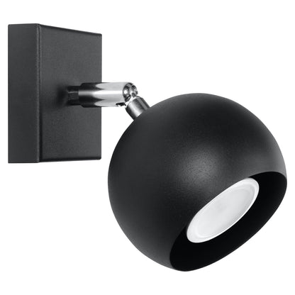 Applique Oculaire Spot Orientable Noire