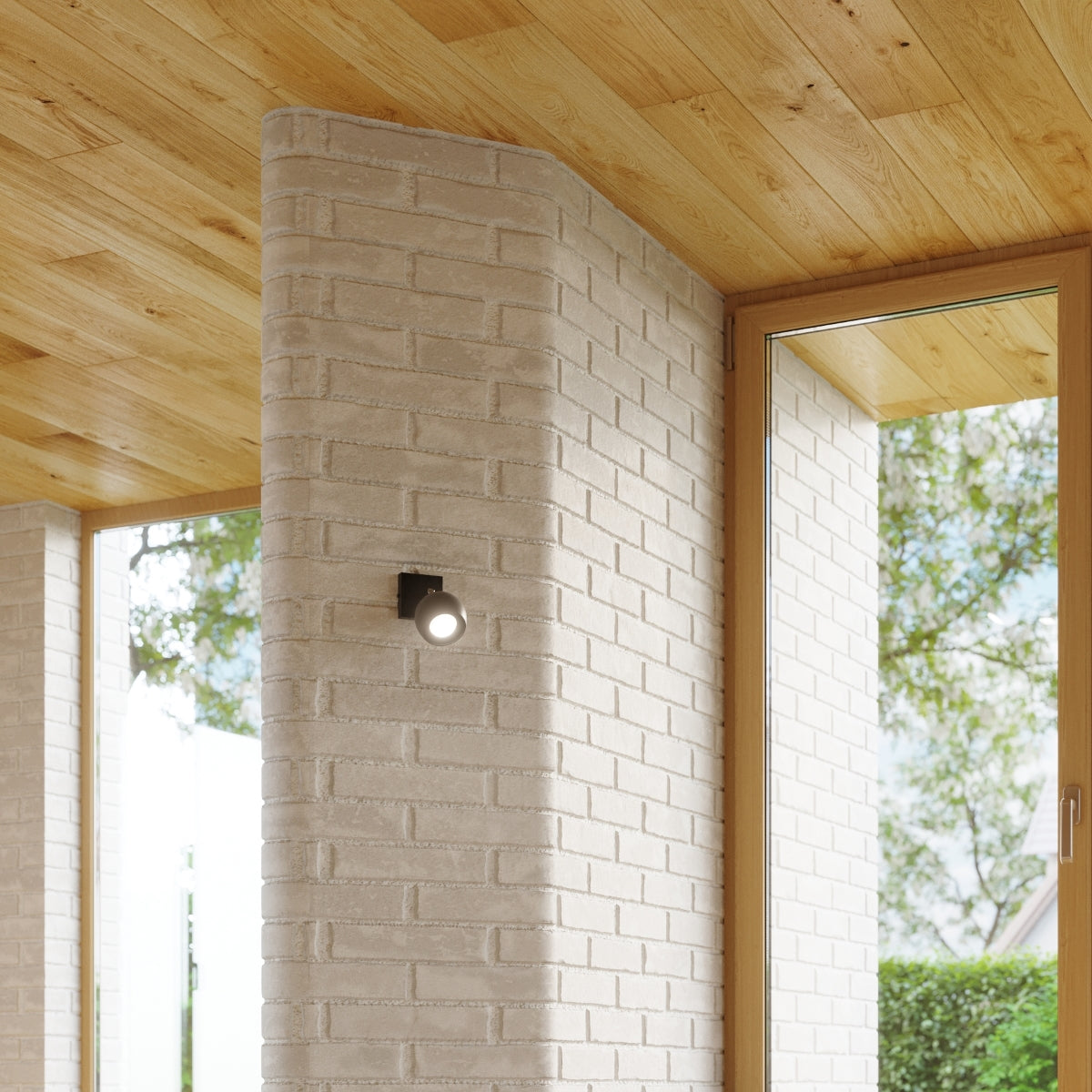 Applique Oculaire Spot Orientable Noire