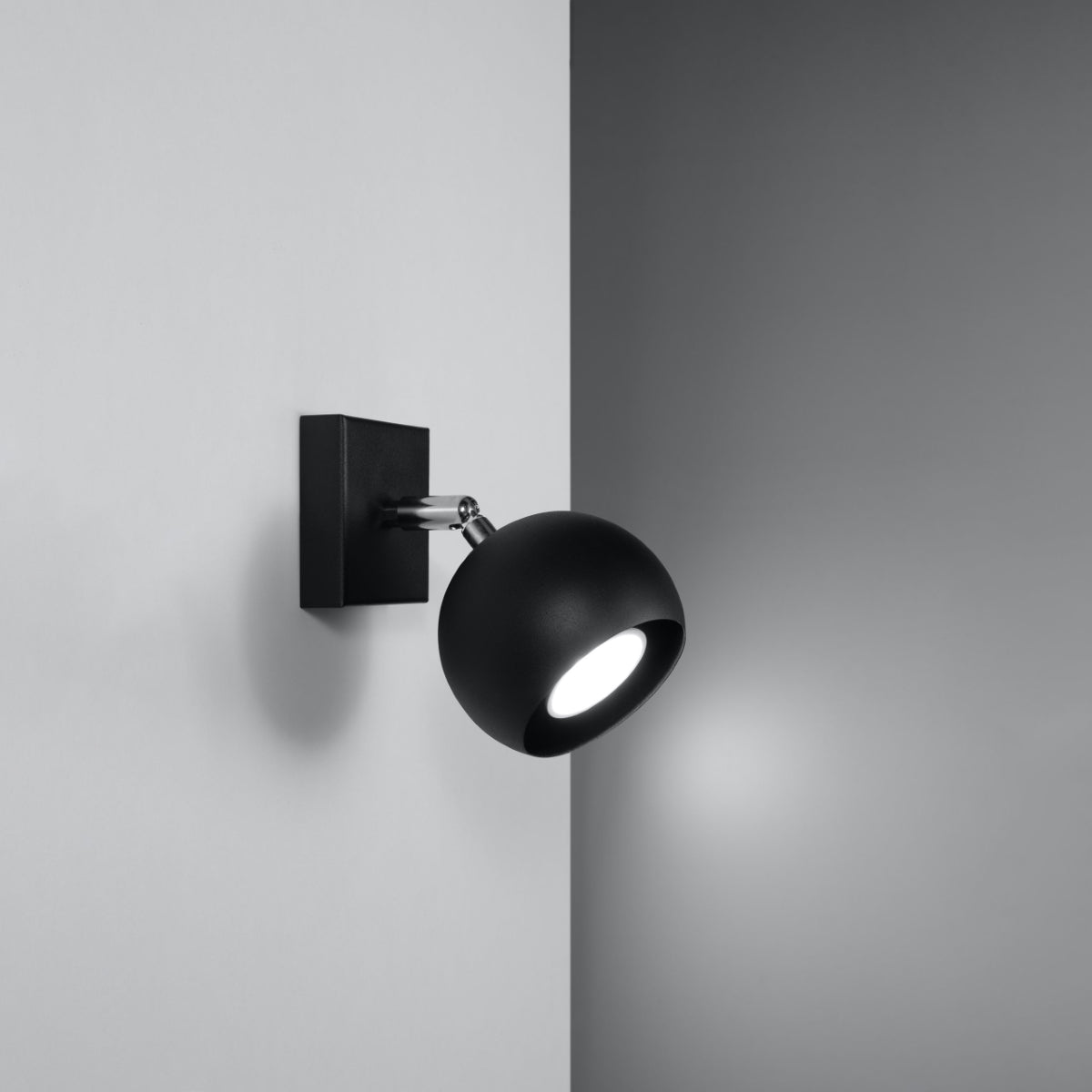 Applique Oculaire Spot Orientable Noire