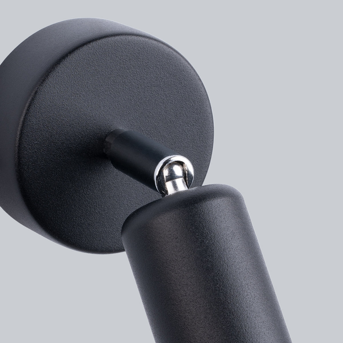 Applique Orientable Spot Minimaliste Acier Noir