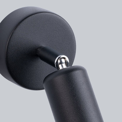 Applique Orientable Spot Minimaliste Acier Noir