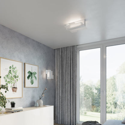 Applique Panneaux Horizontal Blanche