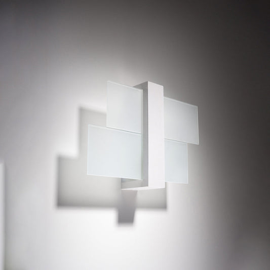 Applique Panneaux Horizontal Blanche