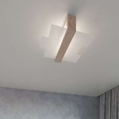 Applique Panneaux Horizontal Bois