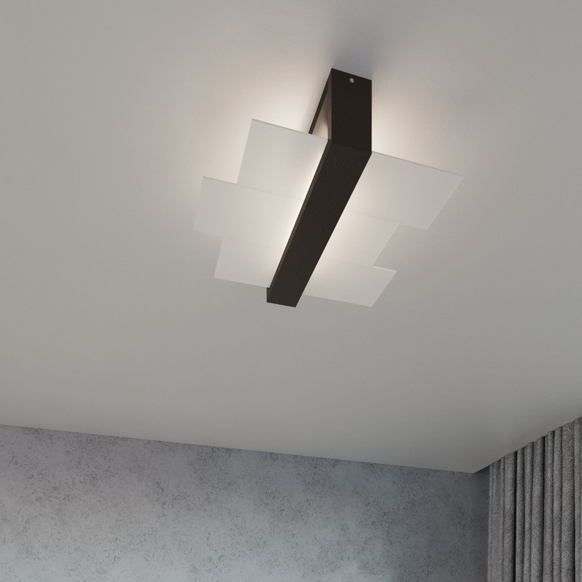 Applique Panneaux Horizontal Noire