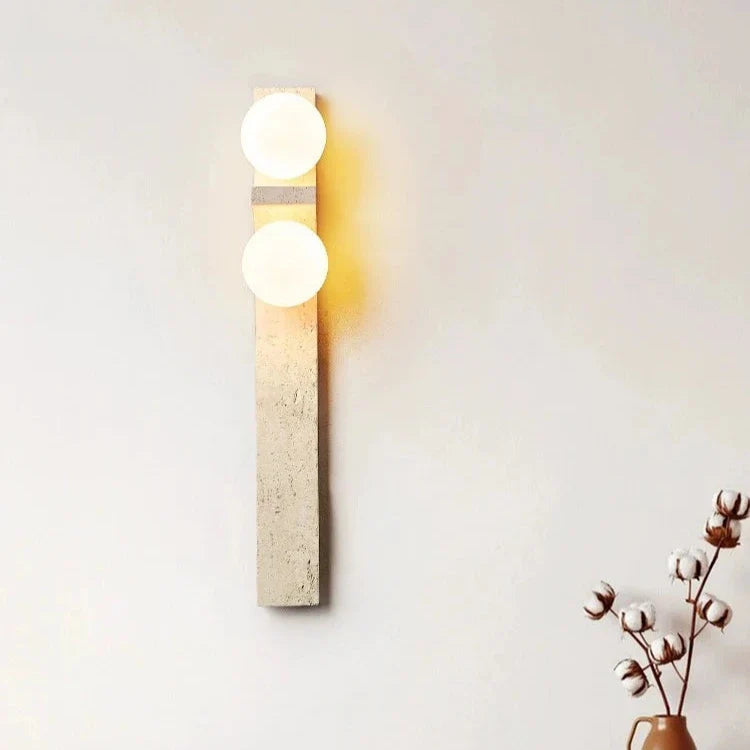 Applique Pierre Bande Verticale LED