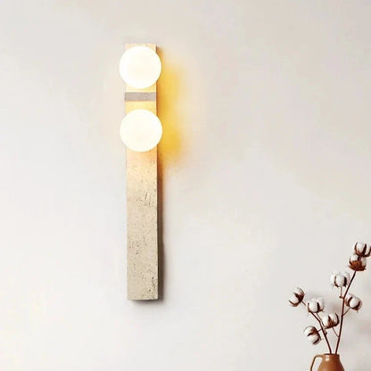 Applique Pierre Bande Verticale LED