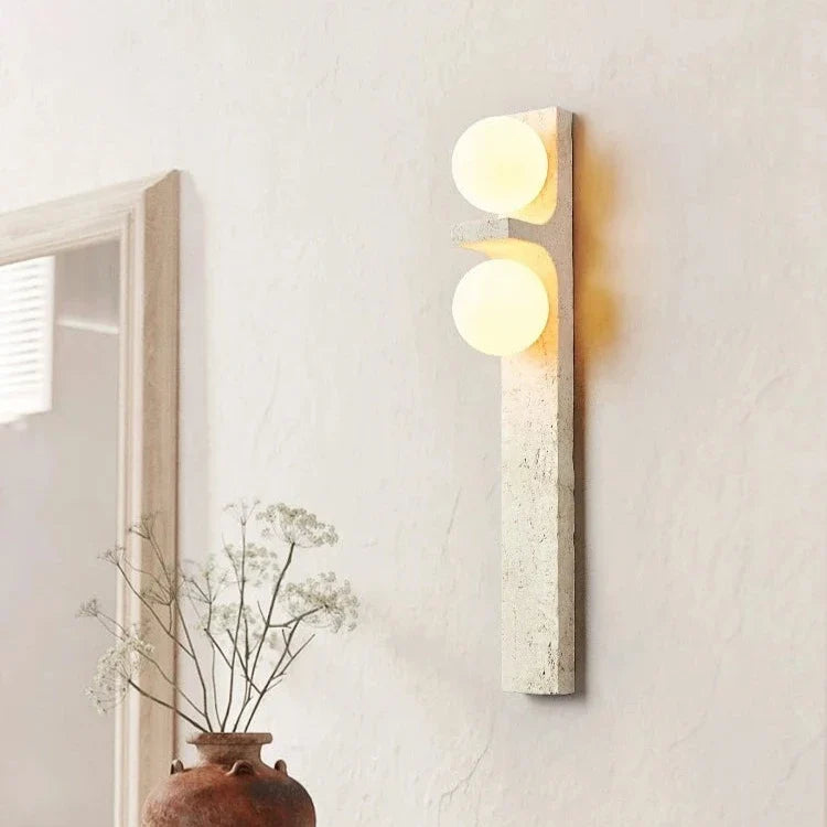 Applique Pierre Bande Verticale LED