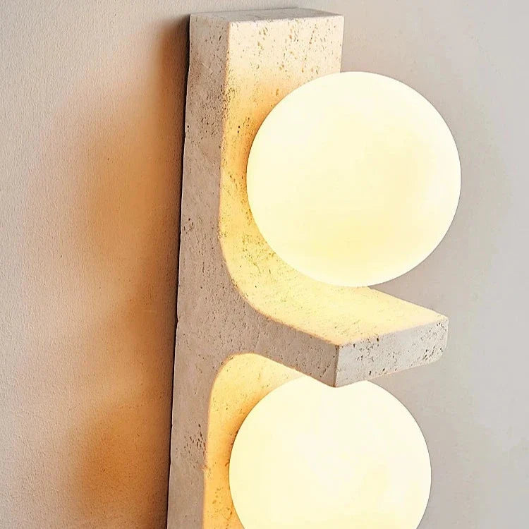 Applique Pierre Bande Verticale LED
