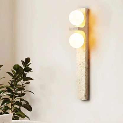 Applique Pierre Bande Verticale LED