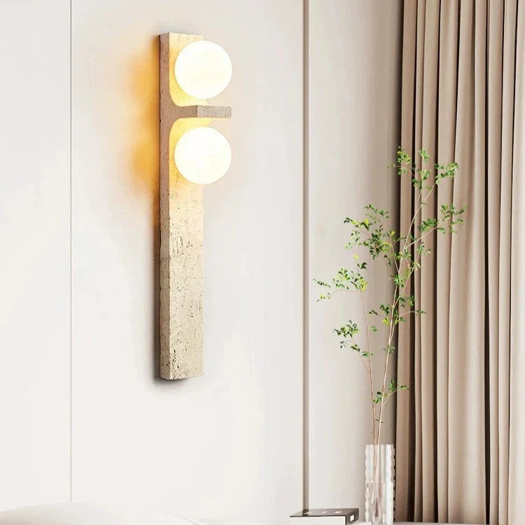Applique Pierre Bande Verticale LED