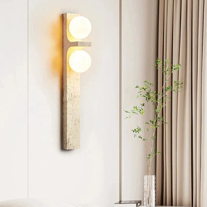 Applique Pierre Bande Verticale LED