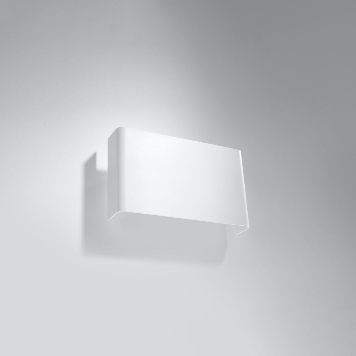 Applique Plaque Minimaliste Blanche