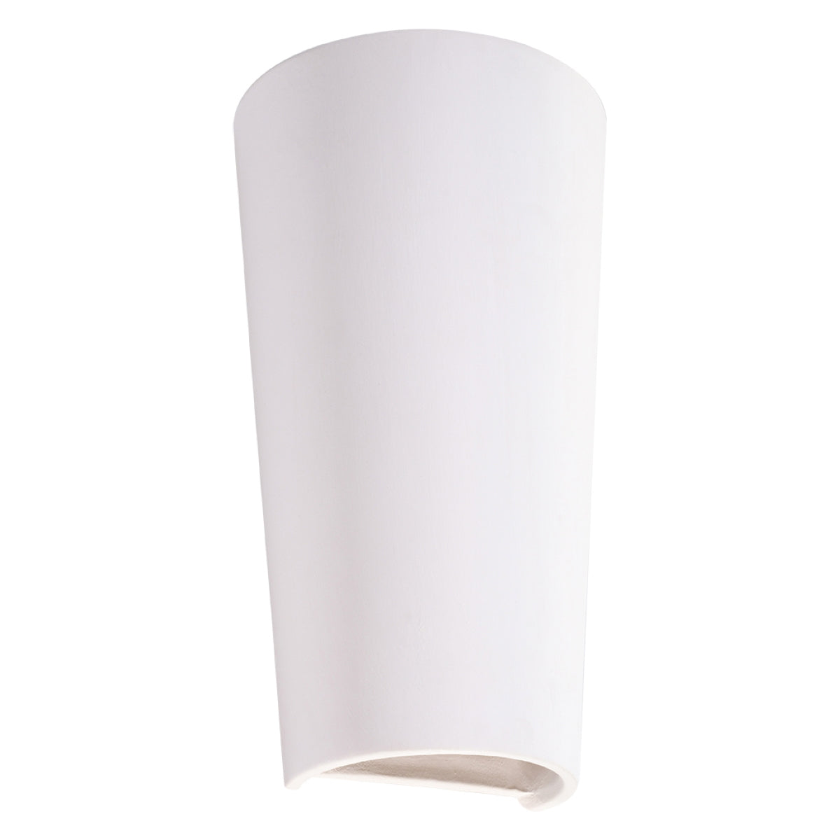 Applique Pot Céramique Blanche Haut/Bas