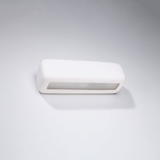 Applique Rectangle Céramique Blanche