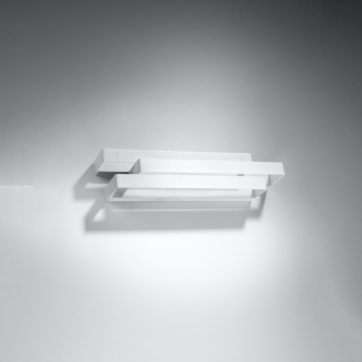 Applique Triple Étage Blanche