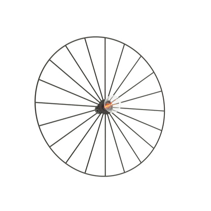 Applique Plafonnier Modulable Ronde 45 cm Noir