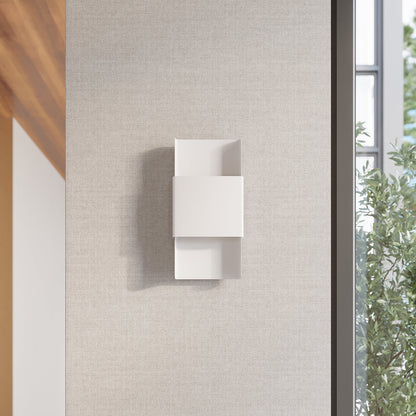 Applique Plaque Acier Blanc