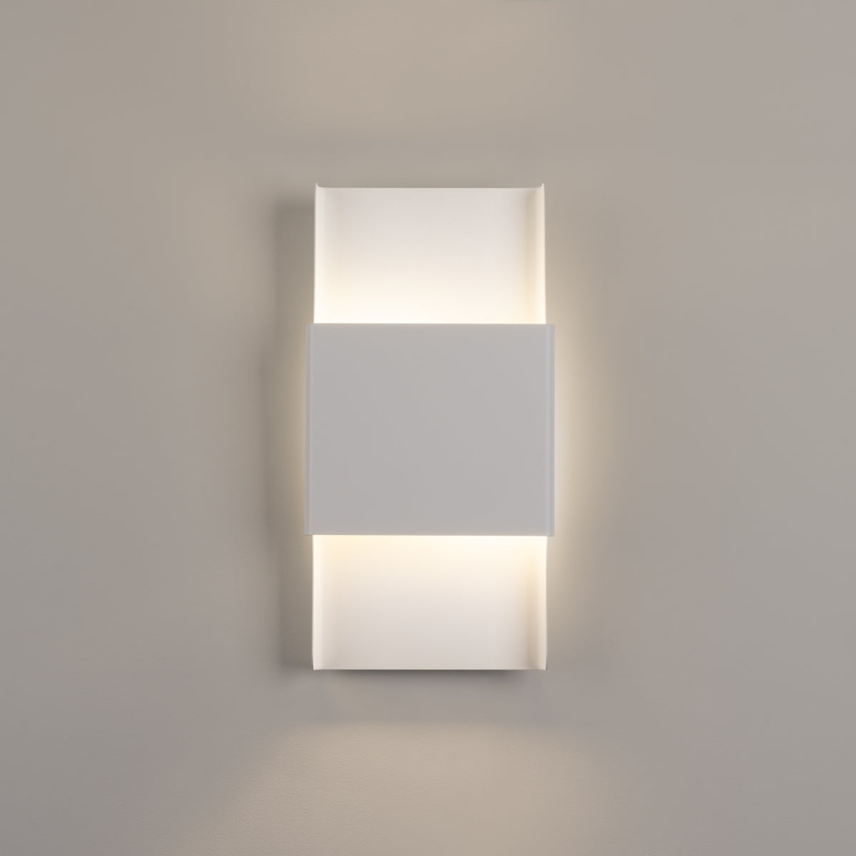Applique Plaque Acier Blanc