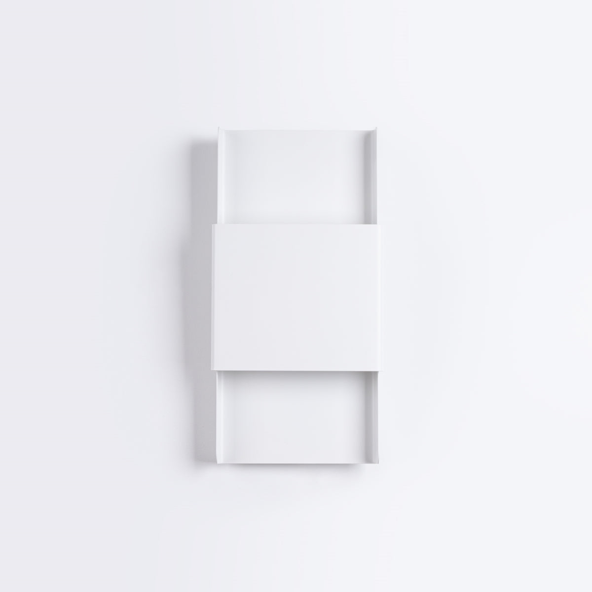 Applique Plaque Acier Blanc