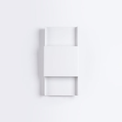 Applique Plaque Acier Blanc