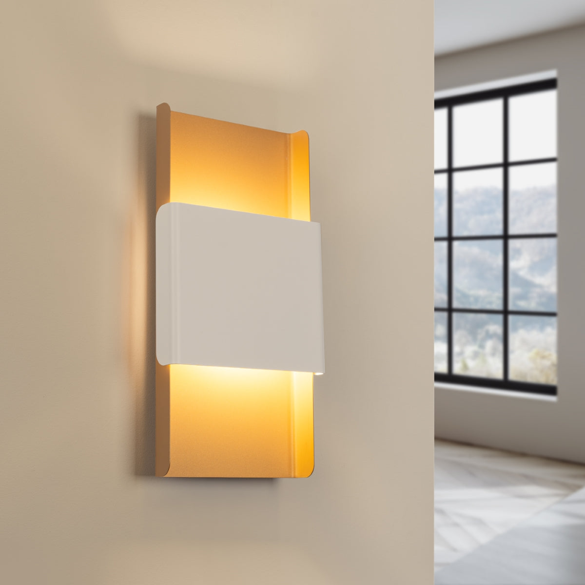 Applique Bicolore Or et Blanc
