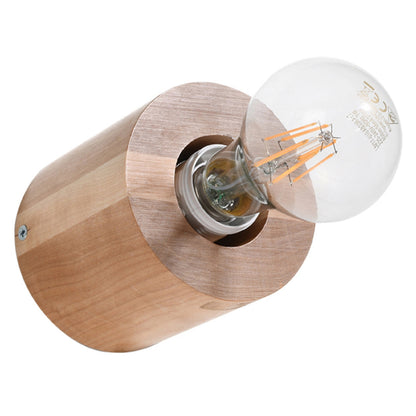 Applique Pure Circulaire Bois Naturel