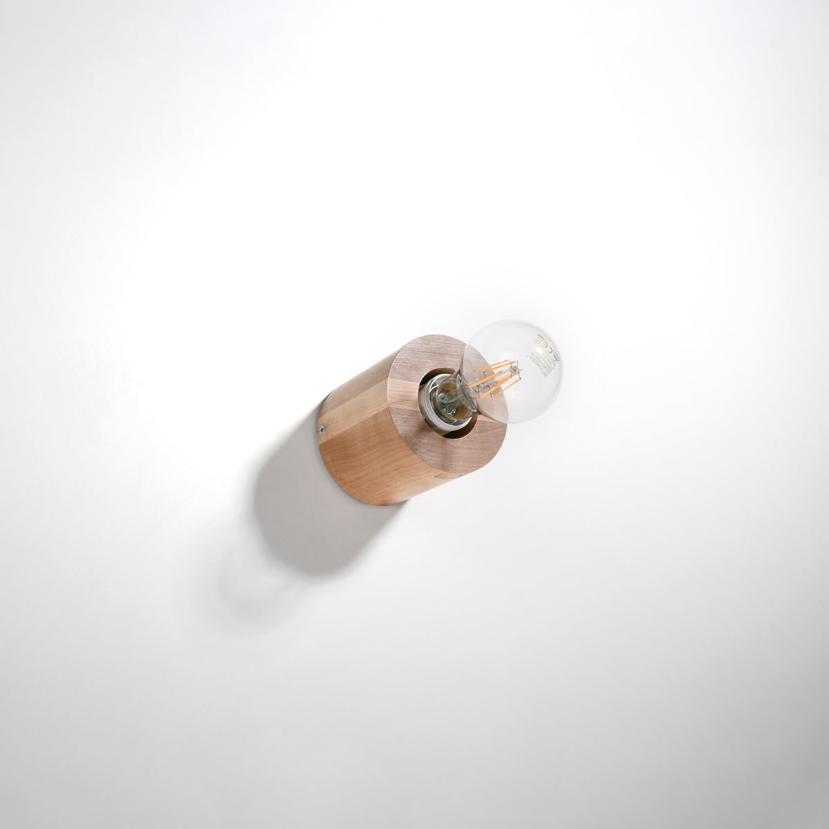 Applique Pure Circulaire Bois Naturel