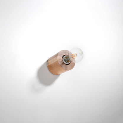 Applique Pure Circulaire Bois Naturel