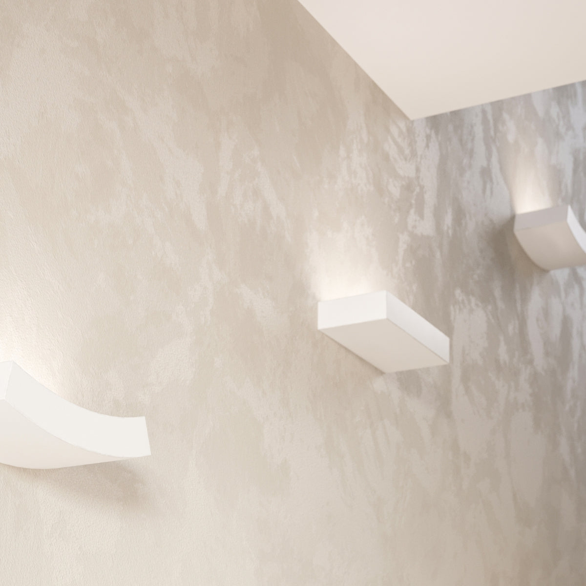 Applique Rampe Blanche Céramique