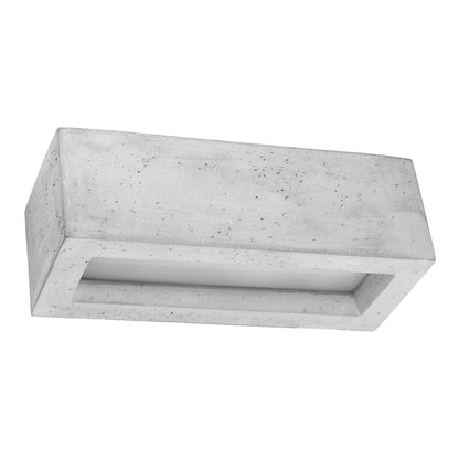 Applique Rectangle Ouvert 30 en Béton