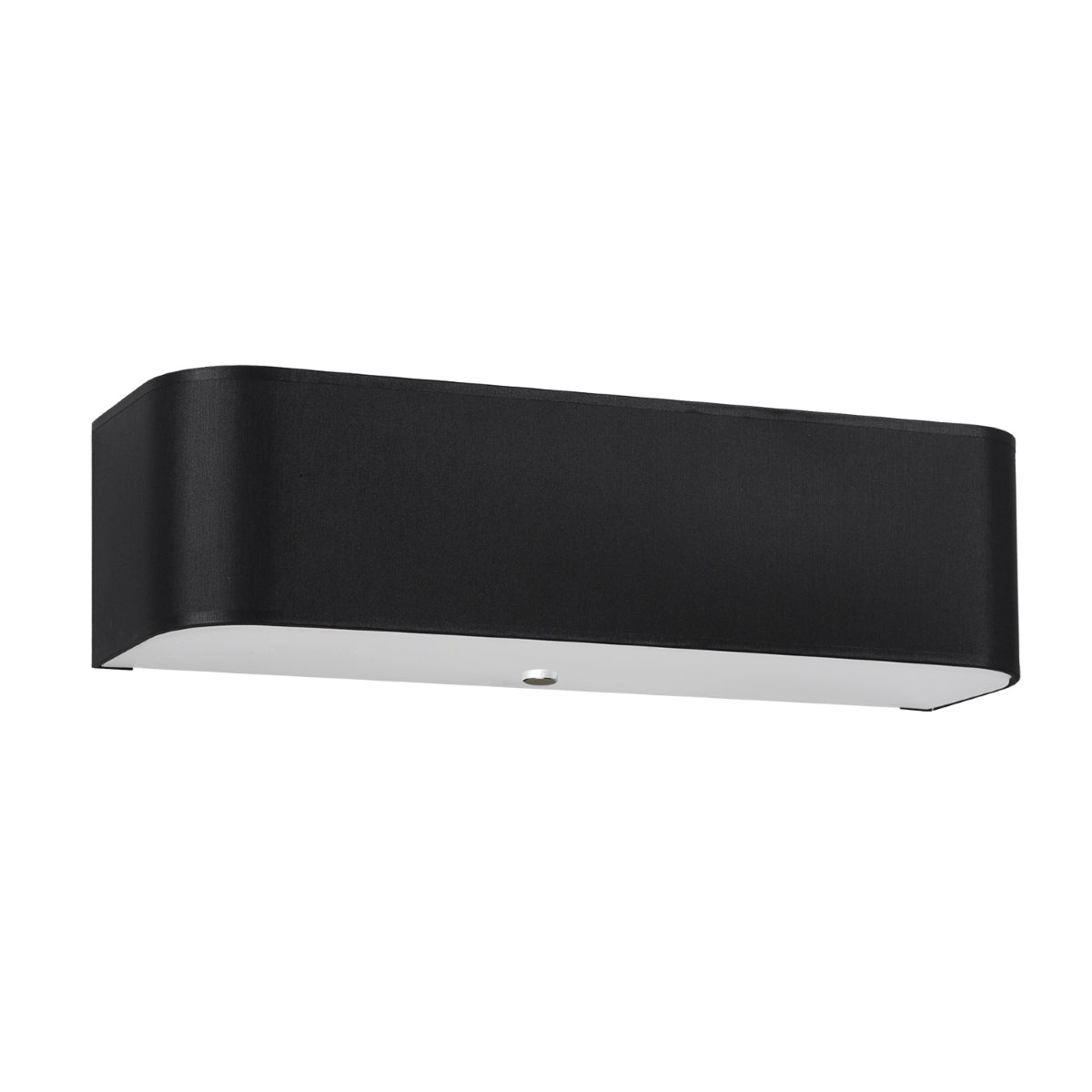 Applique Rectangulaire Noire en Tissu