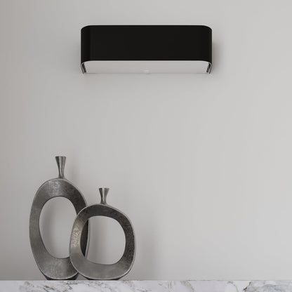 Applique Rectangulaire Noire en Tissu