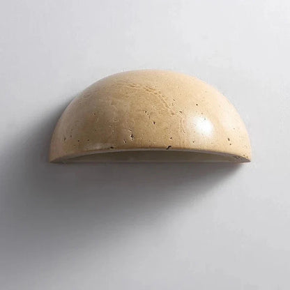 Applique Demi-Cercle Travertin Naturel