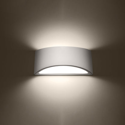 Applique Vixen Céramique Blanc Brillant