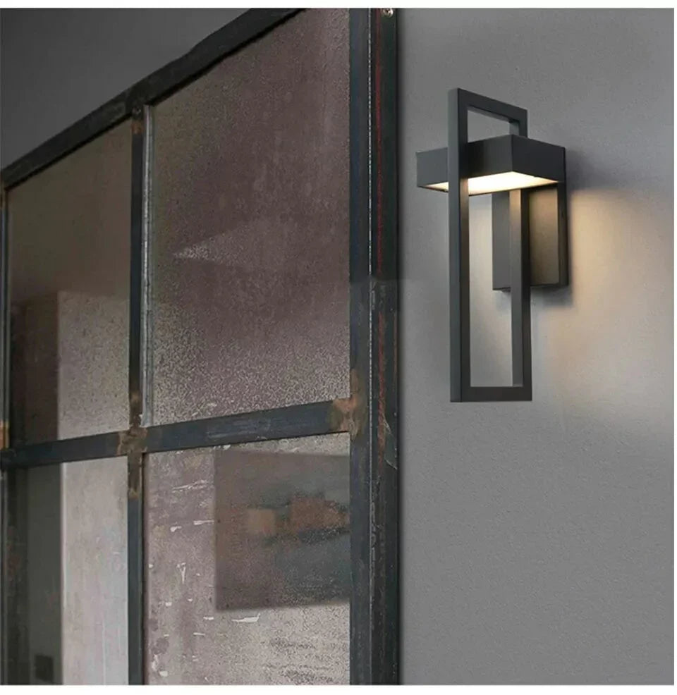 Applique LED Extérieur Acier Inox Alu IP65