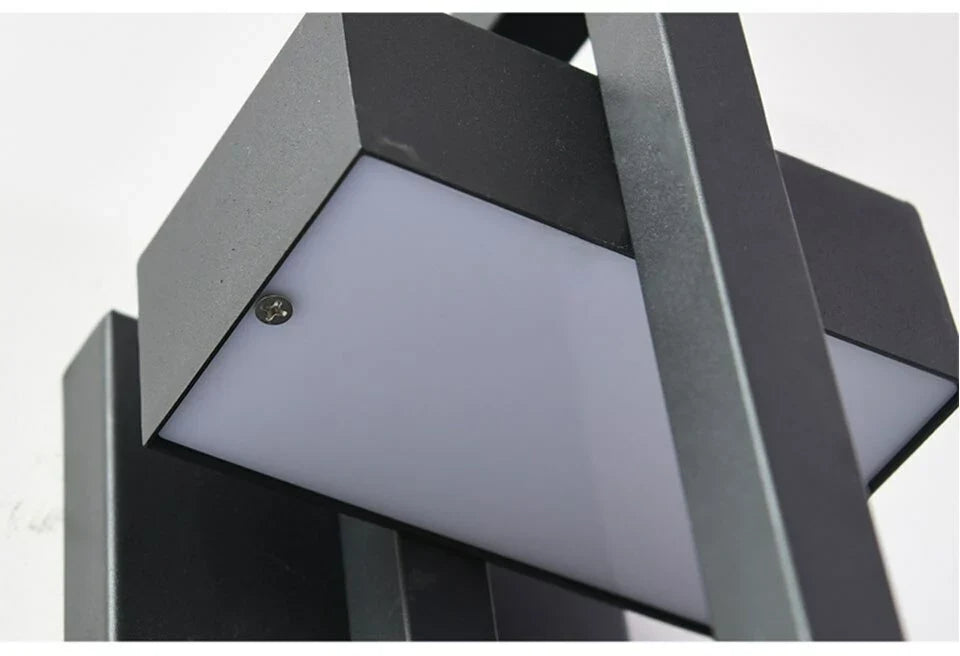 Applique LED Extérieur Acier Inox Alu IP65