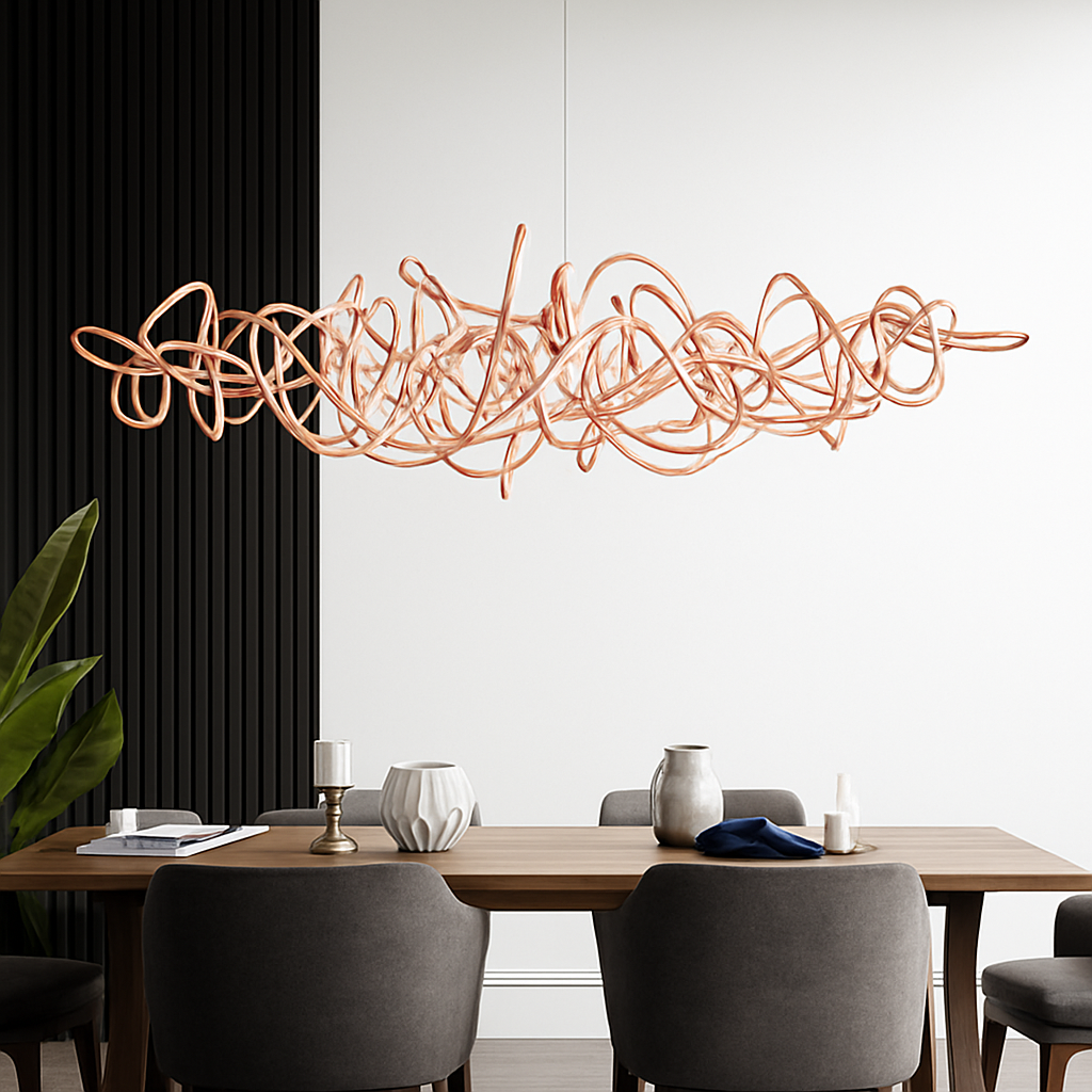 Lustre design à LED moderne Luxury