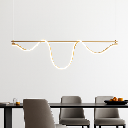 lustre design moderne led pour éclairage intérieur