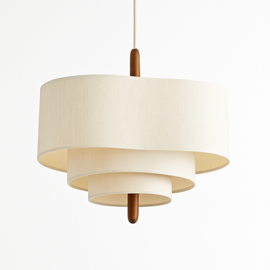 lustre japonais suspendu style rétro pour salon et restaurant