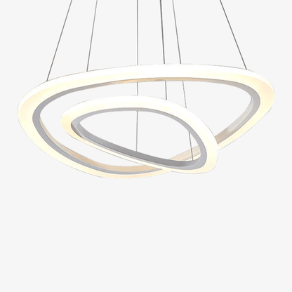 Lustre LED Luxury Ring télécommandé