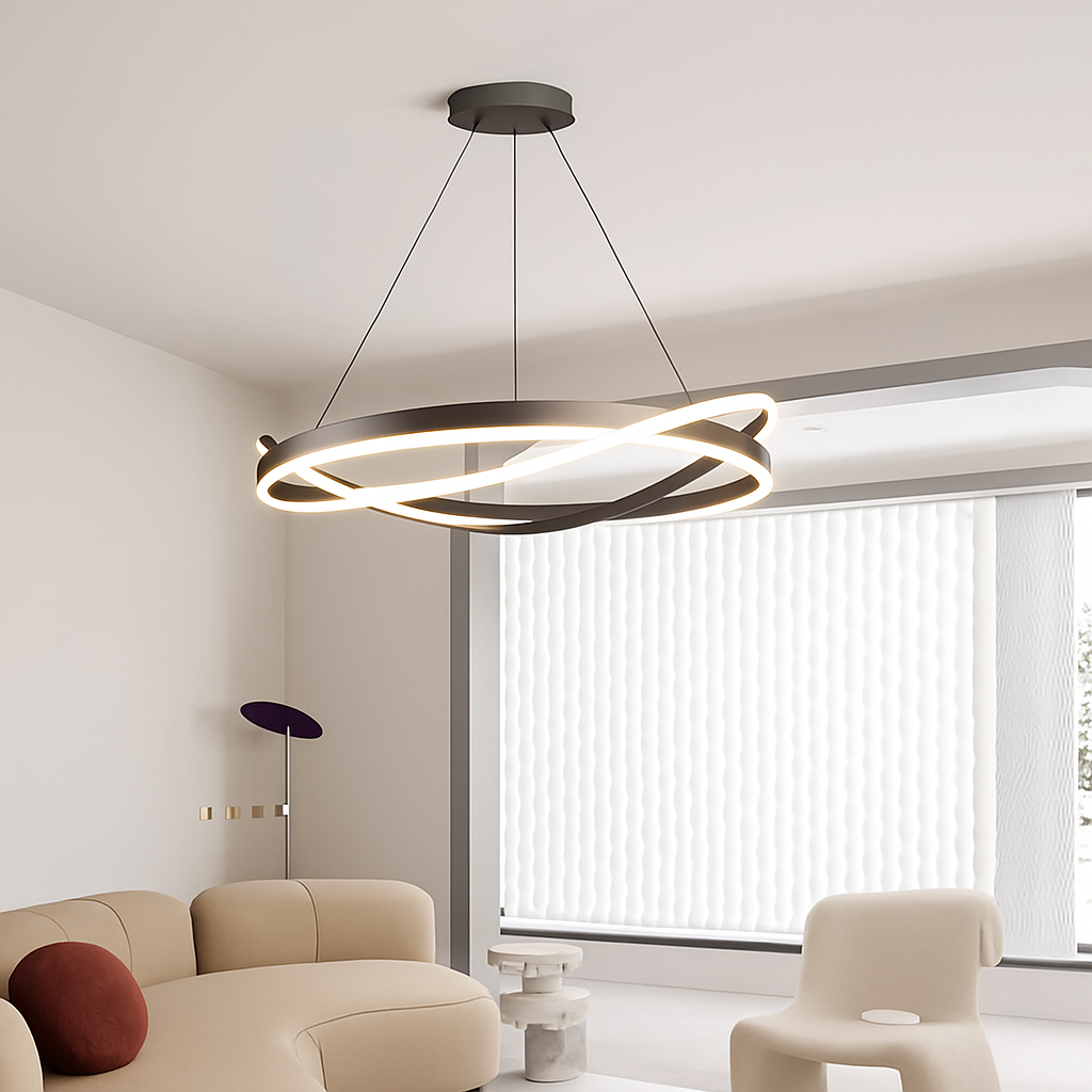 lustre led moderne pour éclairage intérieur suspension plafonnier