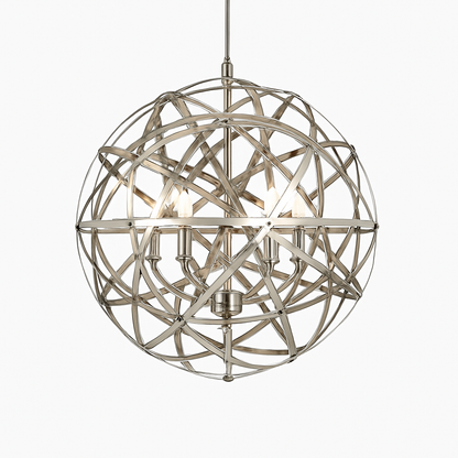 lustre led suspendu design moderne en forme de boule