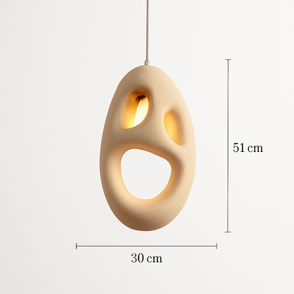 lustre led wabi sabi designer pour décoration maison